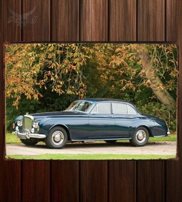 Металлическая табличка Bentley S3 Continental Saloon by James Young